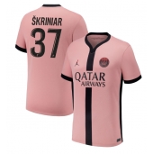 Maillot de football Réplique Paris Saint-Germain Milan Skriniar #37 Troisième 2024-25 Manche Courte