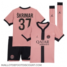 Maillot de football Réplique Paris Saint-Germain Milan Skriniar #37 Troisième Enfant 2024-25 Manche Courte (+ Pantalon court)