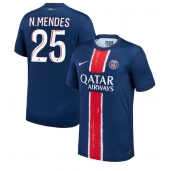 Maillot de football Réplique Paris Saint-Germain Nuno Mendes #25 Domicile 2024-25 Manche Courte