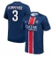 Maillot de football Réplique Paris Saint-Germain Presnel Kimpembe #3 Domicile 2024-25 Manche Courte