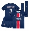 Maillot de football Réplique Paris Saint-Germain Presnel Kimpembe #3 Domicile Enfant 2024-25 Manche Courte (+ Pantalon court)