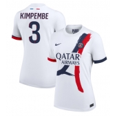 Maillot de football Réplique Paris Saint-Germain Presnel Kimpembe #3 Extérieur Femme 2024-25 Manche Courte