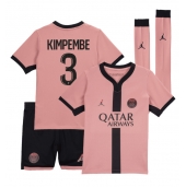 Maillot de football Réplique Paris Saint-Germain Presnel Kimpembe #3 Troisième Enfant 2024-25 Manche Courte (+ Pantalon court)