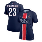 Maillot de football Réplique Paris Saint-Germain Randal Kolo Muani #23 Domicile Femme 2024-25 Manche Courte