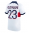 Maillot de football Réplique Paris Saint-Germain Randal Kolo Muani #23 Extérieur 2023-24 Manche Courte