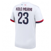 Maillot de football Réplique Paris Saint-Germain Randal Kolo Muani #23 Extérieur 2024-25 Manche Courte