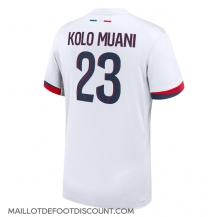 Maillot de football Réplique Paris Saint-Germain Randal Kolo Muani #23 Extérieur 2024-25 Manche Courte