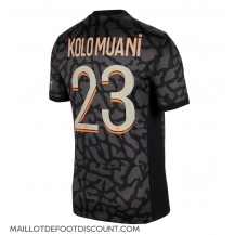 Maillot de football Réplique Paris Saint-Germain Randal Kolo Muani #23 Troisième 2023-24 Manche Courte