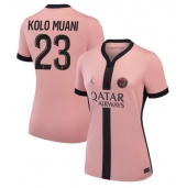 Maillot de football Réplique Paris Saint-Germain Randal Kolo Muani #23 Troisième Femme 2024-25 Manche Courte