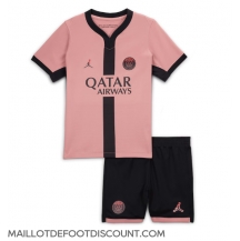 Maillot de football Réplique Paris Saint-Germain Troisième Enfant 2024-25 Manche Courte (+ Pantalon court)