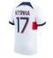 Maillot de football Réplique Paris Saint-Germain Vitinha #17 Extérieur 2023-24 Manche Courte