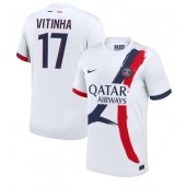 Maillot de football Réplique Paris Saint-Germain Vitinha #17 Extérieur 2024-25 Manche Courte