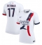 Maillot de football Réplique Paris Saint-Germain Vitinha #17 Extérieur Femme 2024-25 Manche Courte