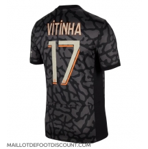 Maillot de football Réplique Paris Saint-Germain Vitinha #17 Troisième 2023-24 Manche Courte