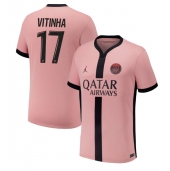 Maillot de football Réplique Paris Saint-Germain Vitinha #17 Troisième 2024-25 Manche Courte