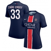 Maillot de football Réplique Paris Saint-Germain Warren Zaire-Emery #33 Domicile Femme 2024-25 Manche Courte