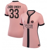 Maillot de football Réplique Paris Saint-Germain Warren Zaire-Emery #33 Troisième Femme 2024-25 Manche Courte