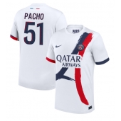 Maillot de football Réplique Paris Saint-Germain Willian Pacho #51 Extérieur 2024-25 Manche Courte