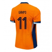 Maillot de football Réplique Pays-Bas Cody Gakpo #11 Domicile Europe 2024 Manche Courte