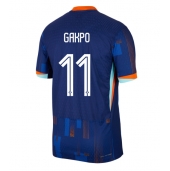 Maillot de football Réplique Pays-Bas Cody Gakpo #11 Extérieur Europe 2024 Manche Courte