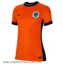 Maillot de football Réplique Pays-Bas Domicile Femme Europe 2024 Manche Courte