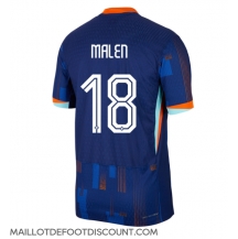 Maillot de football Réplique Pays-Bas Donyell Malen #18 Extérieur Europe 2024 Manche Courte