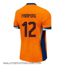 Maillot de football Réplique Pays-Bas Jeremie Frimpong #12 Domicile Europe 2024 Manche Courte