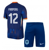 Maillot de football Réplique Pays-Bas Jeremie Frimpong #12 Extérieur Enfant Europe 2024 Manche Courte (+ Pantalon court)