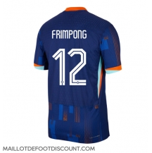 Maillot de football Réplique Pays-Bas Jeremie Frimpong #12 Extérieur Europe 2024 Manche Courte