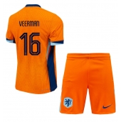 Maillot de football Réplique Pays-Bas Joey Veerman #16 Domicile Enfant Europe 2024 Manche Courte (+ Pantalon court)