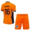 Maillot de football Réplique Pays-Bas Joey Veerman #16 Domicile Enfant Europe 2024 Manche Courte (+ Pantalon court)