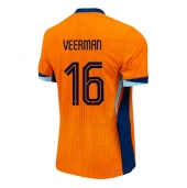 Maillot de football Réplique Pays-Bas Joey Veerman #16 Domicile Europe 2024 Manche Courte