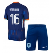 Maillot de football Réplique Pays-Bas Joey Veerman #16 Extérieur Enfant Europe 2024 Manche Courte (+ Pantalon court)