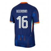 Maillot de football Réplique Pays-Bas Joey Veerman #16 Extérieur Europe 2024 Manche Courte