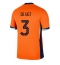 Maillot de football Réplique Pays-Bas Matthijs de Ligt #3 Domicile Europe 2024 Manche Courte