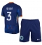 Maillot de football Réplique Pays-Bas Matthijs de Ligt #3 Extérieur Enfant Europe 2024 Manche Courte (+ Pantalon court)