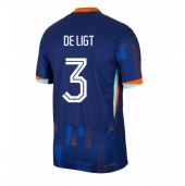 Maillot de football Réplique Pays-Bas Matthijs de Ligt #3 Extérieur Europe 2024 Manche Courte