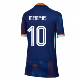 Maillot de football Réplique Pays-Bas Memphis Depay #10 Extérieur Femme Europe 2024 Manche Courte