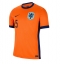 Maillot de football Réplique Pays-Bas Nathan Ake #5 Domicile Europe 2024 Manche Courte