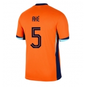 Maillot de football Réplique Pays-Bas Nathan Ake #5 Domicile Europe 2024 Manche Courte