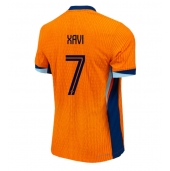 Maillot de football Réplique Pays-Bas Xavi Simons #7 Domicile Europe 2024 Manche Courte