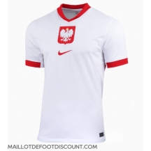 Maillot de football Réplique Pologne Domicile Femme Europe 2024 Manche Courte