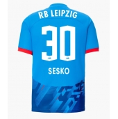 Maillot de football Réplique RB Leipzig Benjamin Sesko #30 Troisième 2023-24 Manche Courte