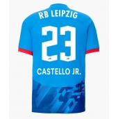 Maillot de football Réplique RB Leipzig Castello Lukeba #23 Troisième 2023-24 Manche Courte