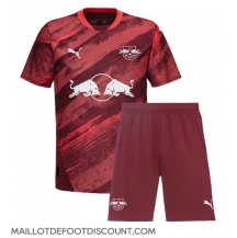 Maillot de football Réplique RB Leipzig Extérieur Enfant 2024-25 Manche Courte (+ Pantalon court)