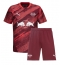 Maillot de football Réplique RB Leipzig Extérieur Enfant 2024-25 Manche Courte (+ Pantalon court)