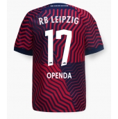 Maillot de football Réplique RB Leipzig Lois Openda #17 Extérieur 2023-24 Manche Courte