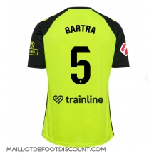 Maillot de football Réplique Real Betis Marc Bartra #5 Extérieur 2024-25 Manche Courte