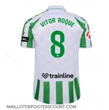 Maillot de football Réplique Real Betis Vitor Roque #8 Domicile 2024-25 Manche Courte