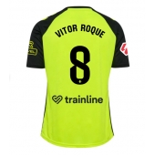 Maillot de football Réplique Real Betis Vitor Roque #8 Extérieur 2024-25 Manche Courte